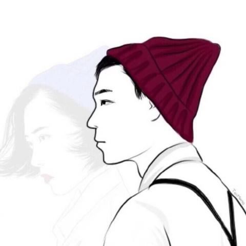 男和男二次元QQ情侣头像 漫画情侣头像图片