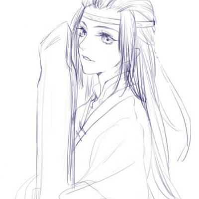 情侣头像两张 小清新 魔道祖师情侣头像图片