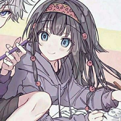 抖音情侣头像和背景 男女动漫图片
