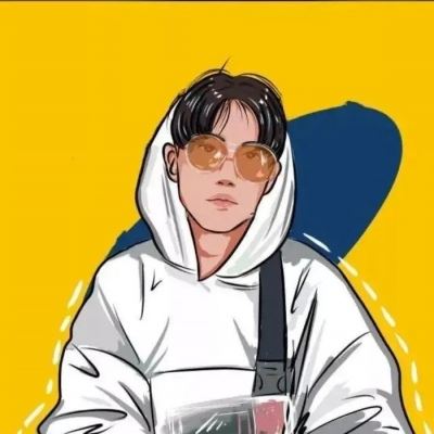 情侣头像小孩扎辫子 微信情侣头像图片