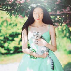 小清新森系美女貌美如花_女生头像_爱扣扣网图片