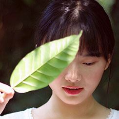 鹿美女的温柔美女心_女生头像_爱扣扣网图片