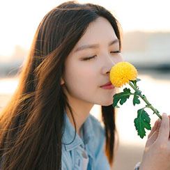 鹿美女的温柔美女心_女生头像_爱扣扣网图片