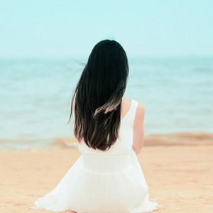 唯美女生背影头像图片