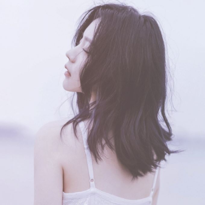 唯美女生背影头像图片