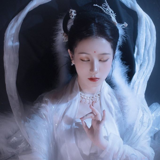 超好看仙气女生头像图片