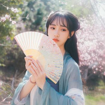 唯美古风头像女生仙气飘飘图片