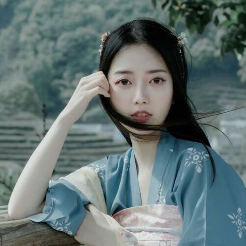 唯美古风头像女生仙气飘飘图片