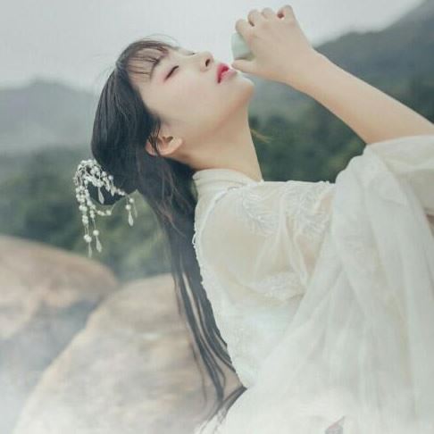 唯美古风头像女生仙气飘飘图片