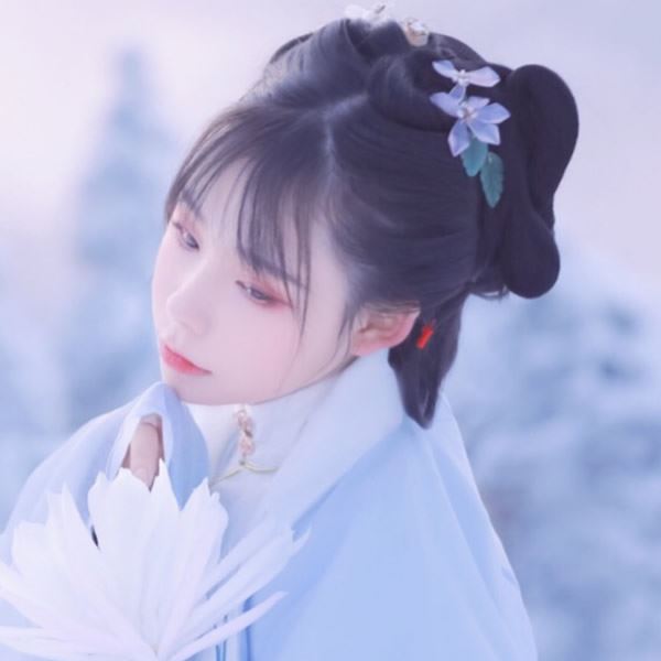 唯美古风头像女生仙气飘飘图片