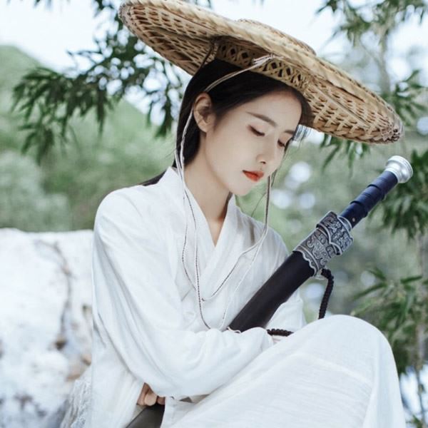 唯美古风头像女生仙气飘飘图片