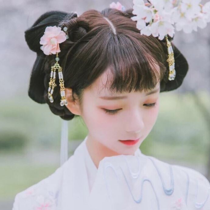 可爱的头像女生呆萌图片