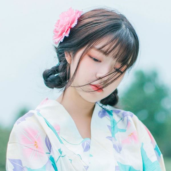 2021最火女生头像图片