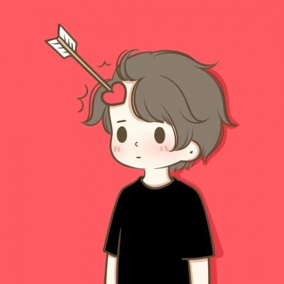 情侣头像小孩扎辫子 微信情侣头像图片
