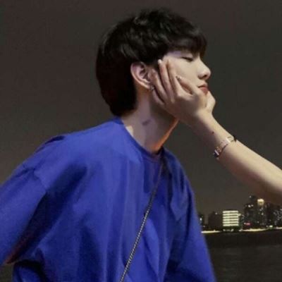 微信情侣头像始于初见止于终老 单人情头图片