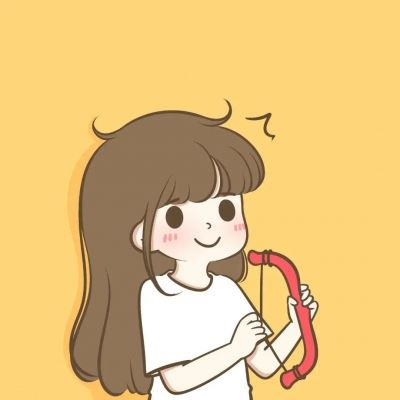 情侣头像小孩扎辫子 微信情侣头像图片