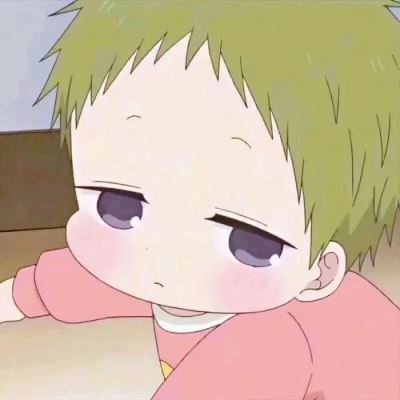情侣头像小孩扎辫子 微信情侣头像图片