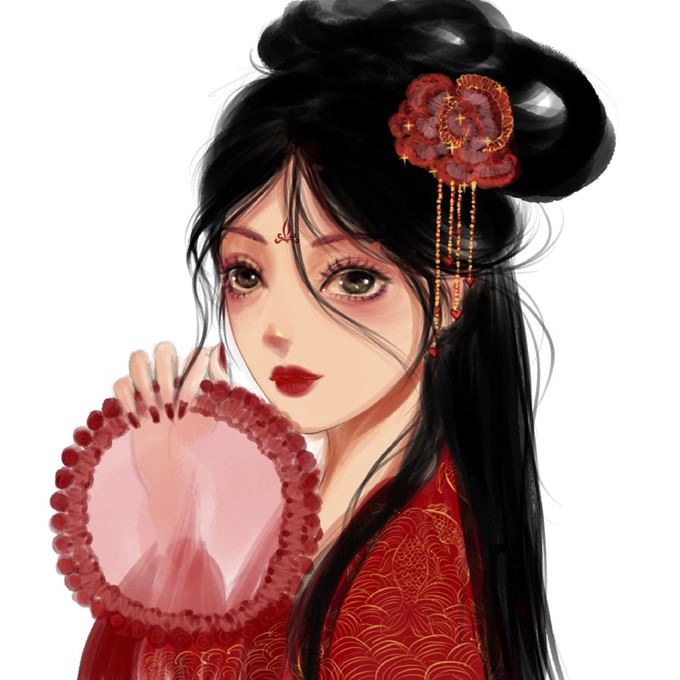 动漫美女头像图片