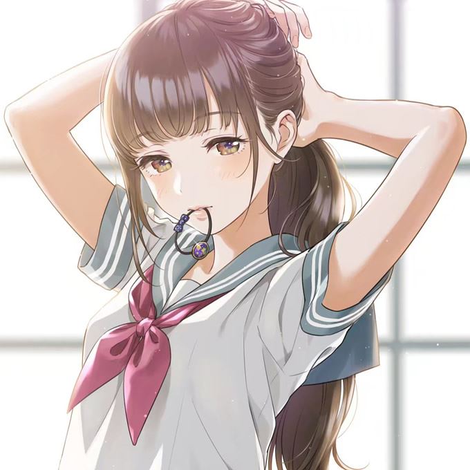 动漫美女头像图片