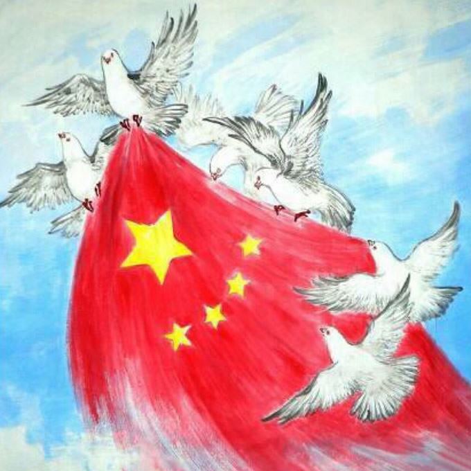 红旗头像图片