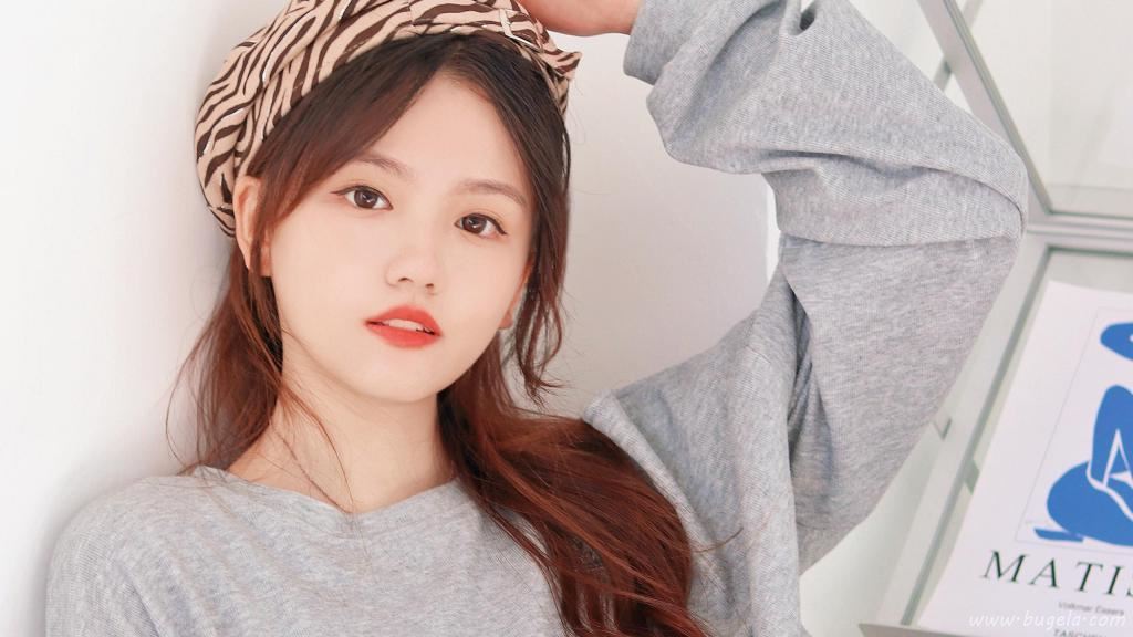 韩系好看个性美女图片