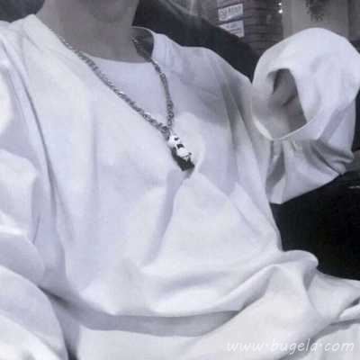 冷酷帅气一男一女真人伴侣头像图片