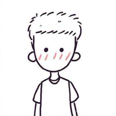 可人伴侣简笔画头像图片