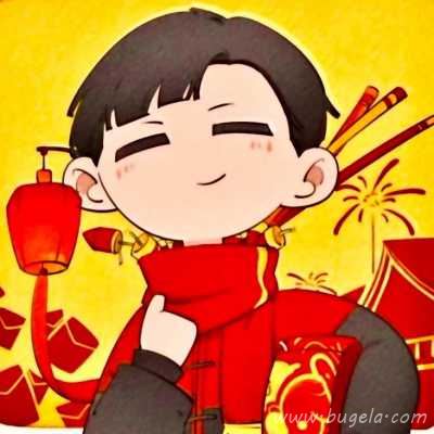 乖巧极简卡通情头头像图片