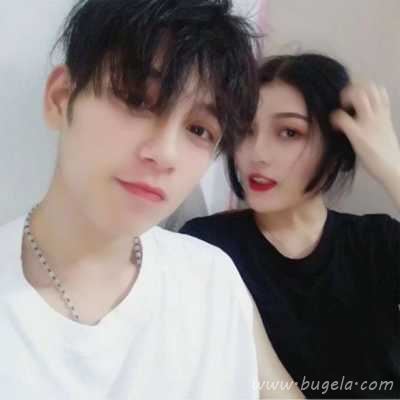 一对两张时髦新潮真人爱人头像图片