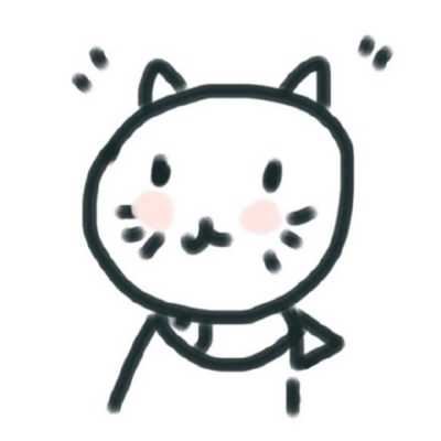 可人伴侣简笔画头像图片