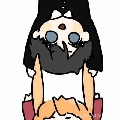 手绘可人情头头像图片