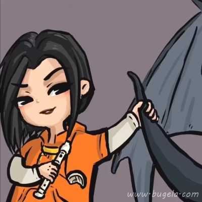 乖巧极简卡通情头头像图片