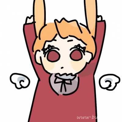 手绘可人情头头像图片