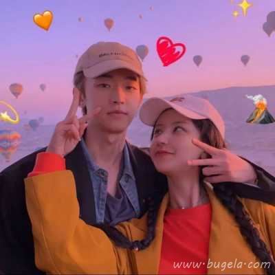 一男一女和煦情人头像图片