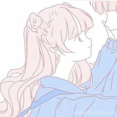 两张一组美丽动漫恋人头像图片