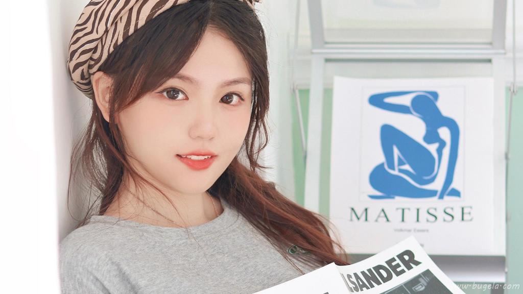 韩系好看个性美女图片