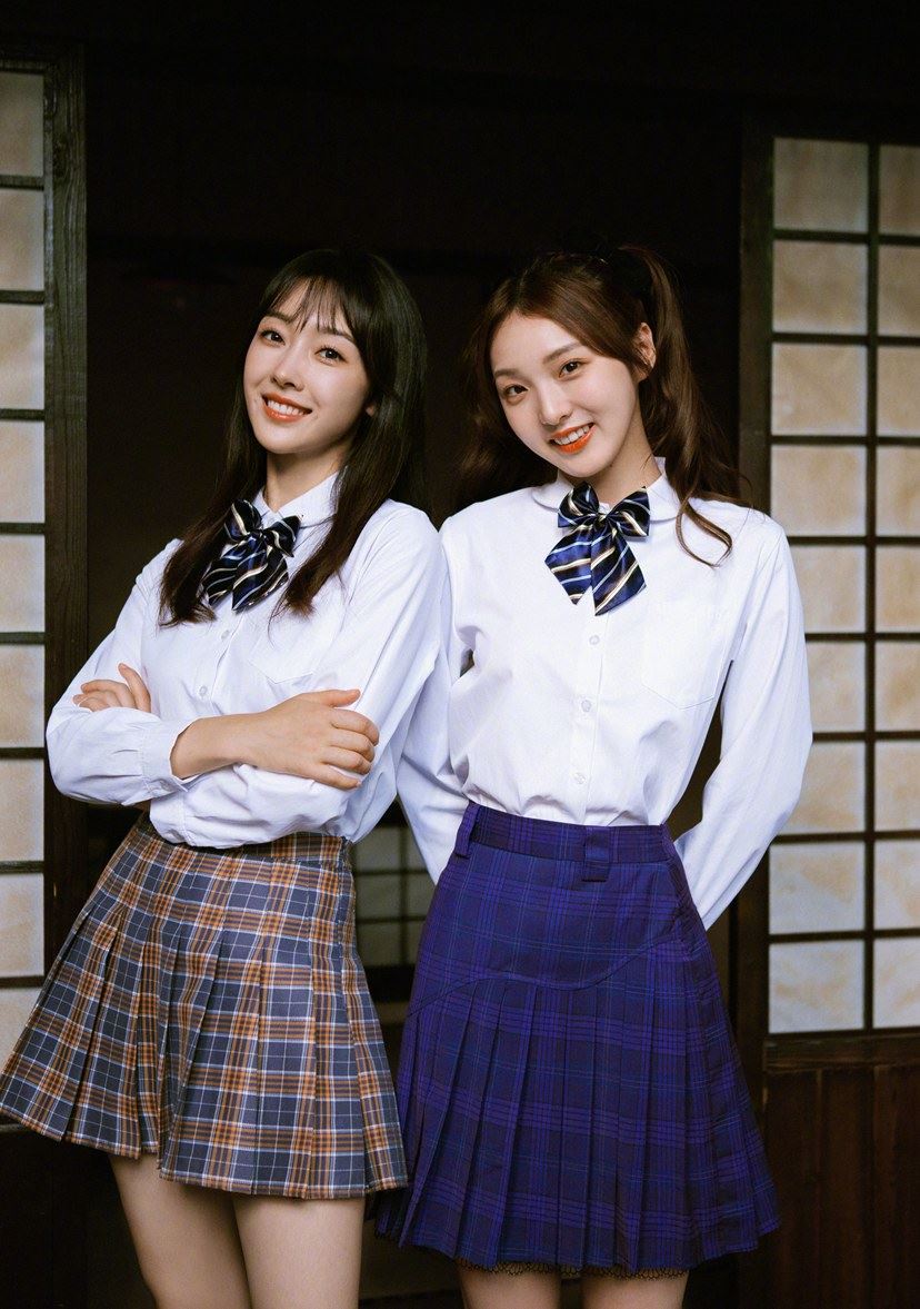 宣璐强东玥新歌MV上演闺蜜校服杀青春大片