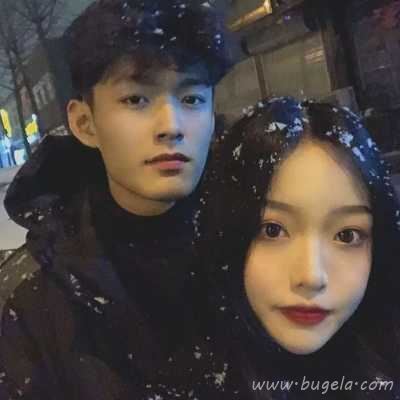 2021年冷艳情头真人爱人头像图片