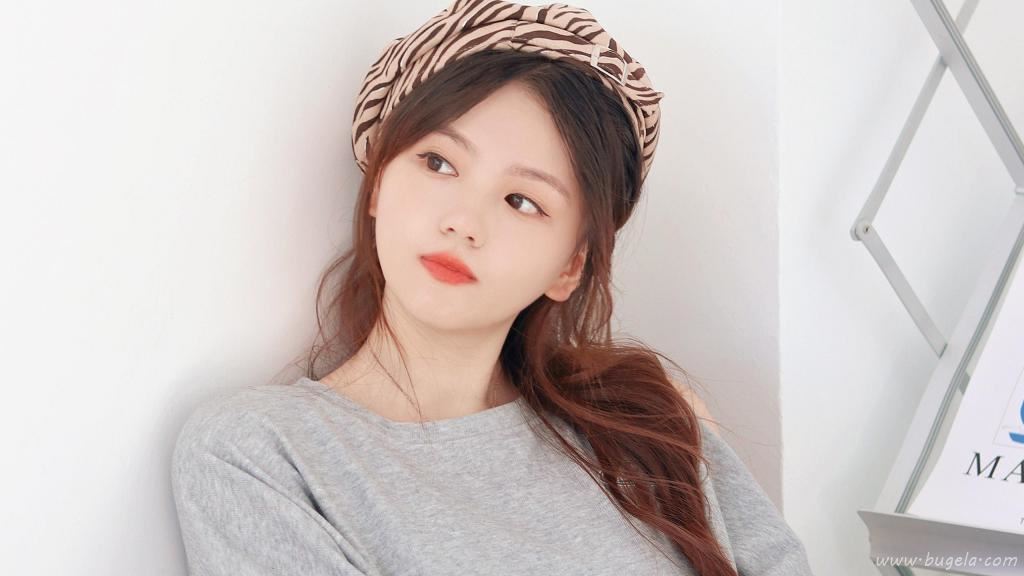 韩系好看个性美女图片