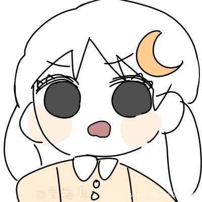 手绘可人情头头像图片