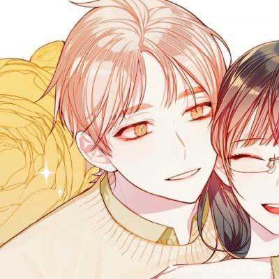 两张一组美丽动漫恋人头像图片