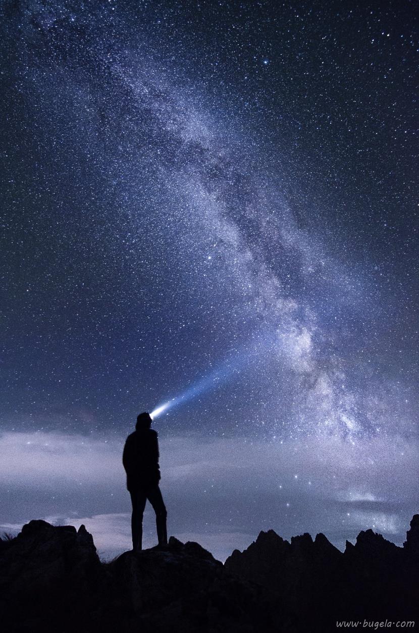 超美闪亮耀眼的星空风景图片大全