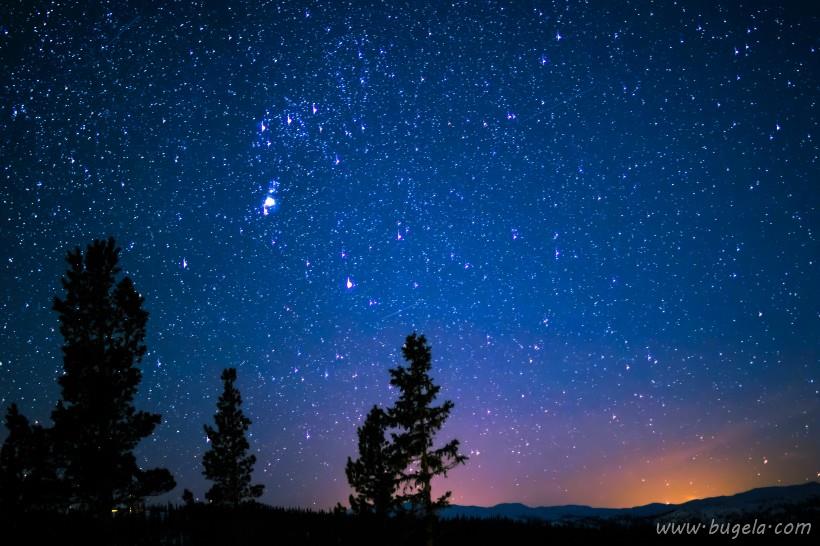超美耀眼明亮的星空风景图片大全