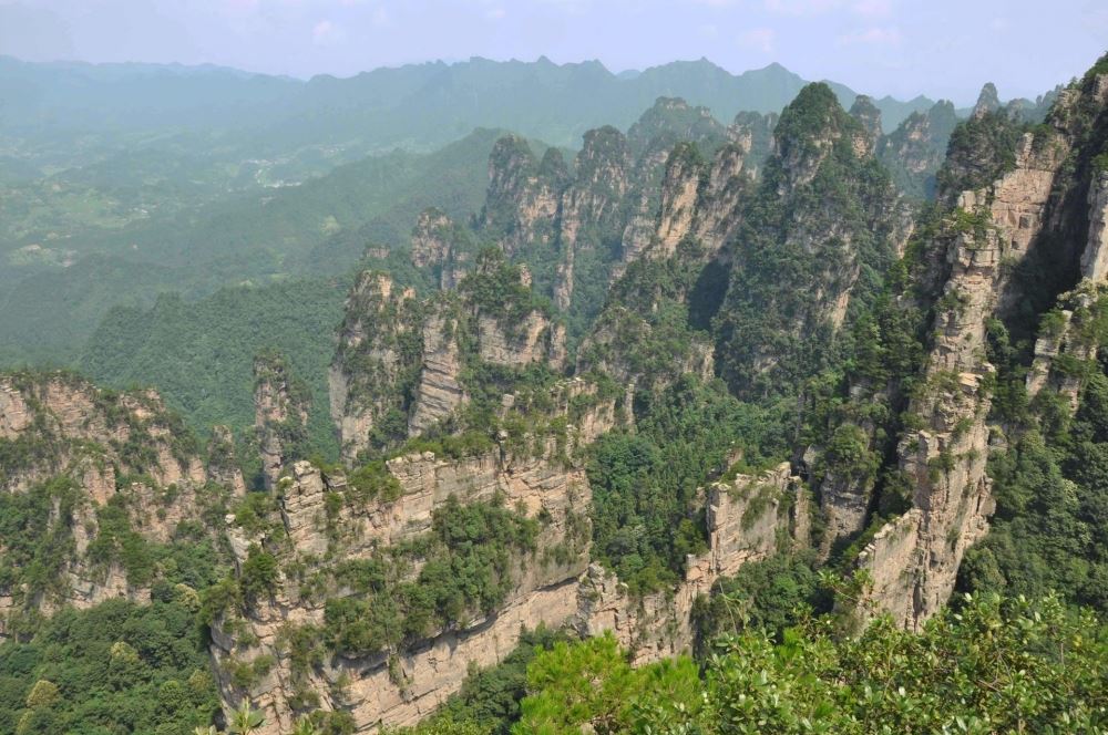 湖南张家界大好河山大自然美丽的风景线电脑高清桌面壁纸图片