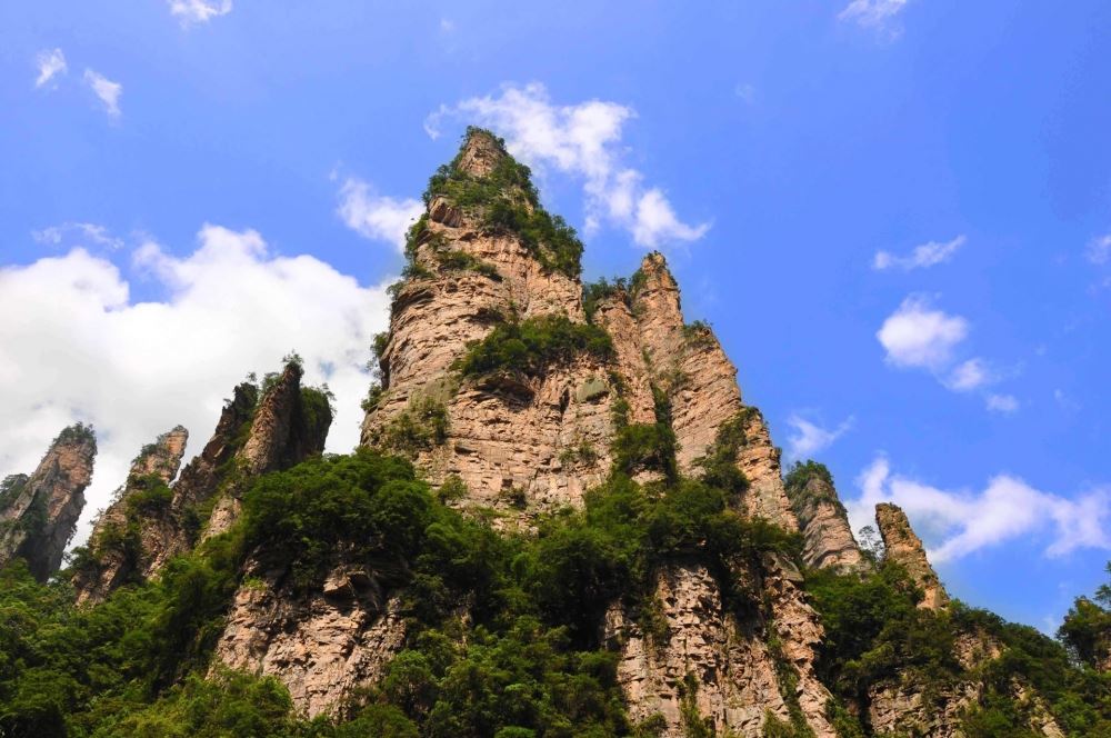 湖南张家界大好河山大自然美丽的风景线电脑高清桌面壁纸图片