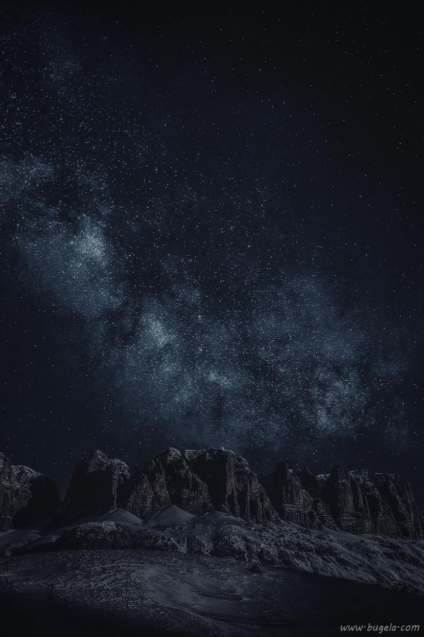 超美耀眼明亮的星空风景图片大全