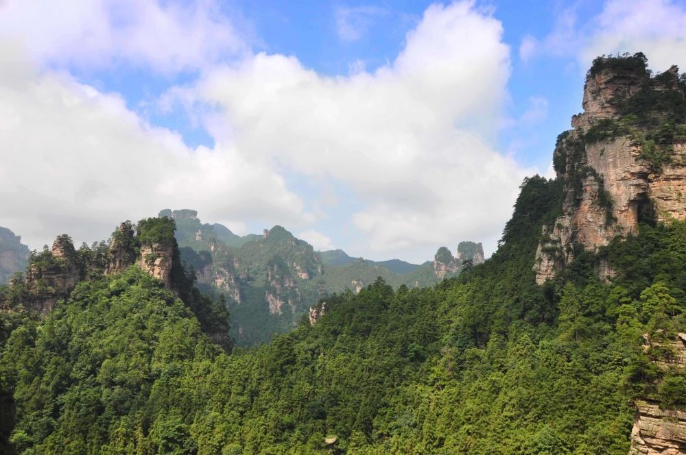 湖南张家界大好河山大自然美丽的风景线电脑高清桌面壁纸图片