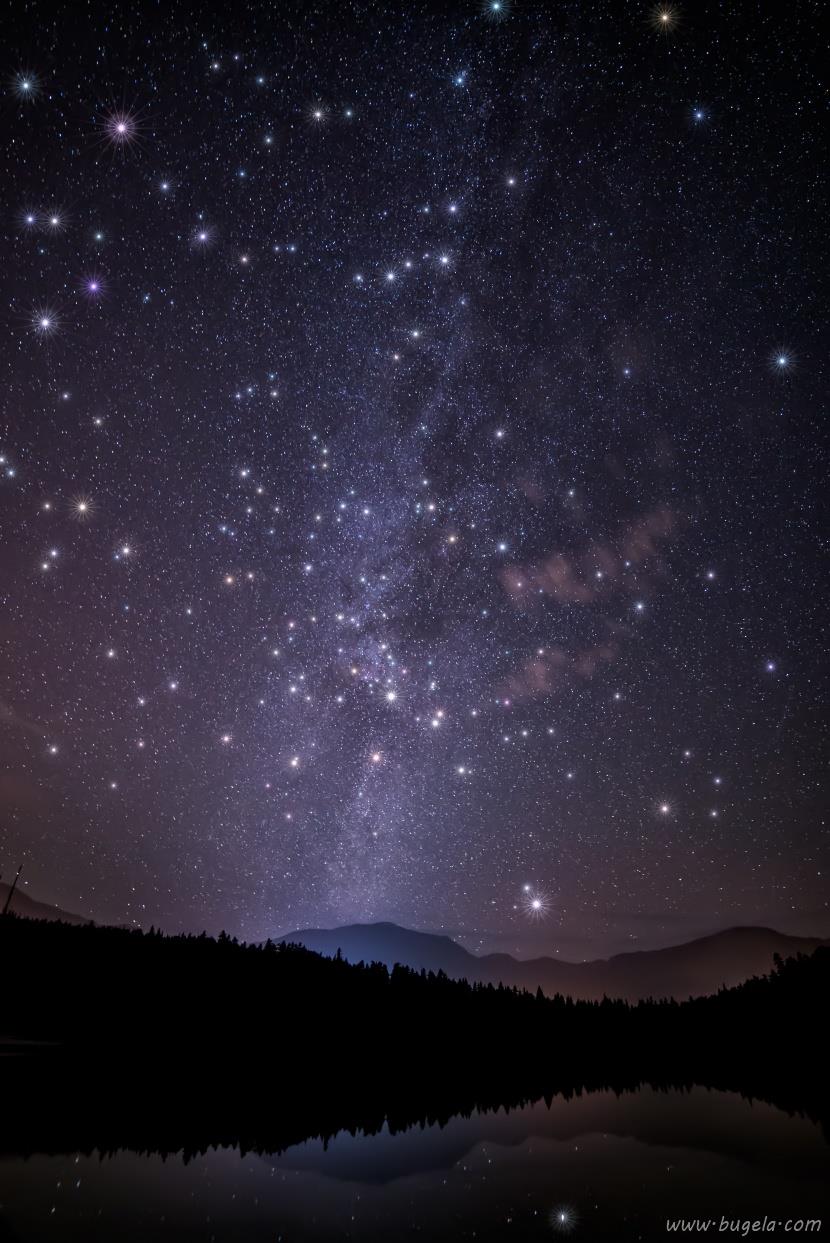 超美闪亮耀眼的星空风景图片大全