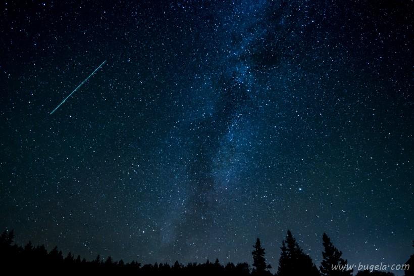 超美闪亮耀眼的星空风景图片大全