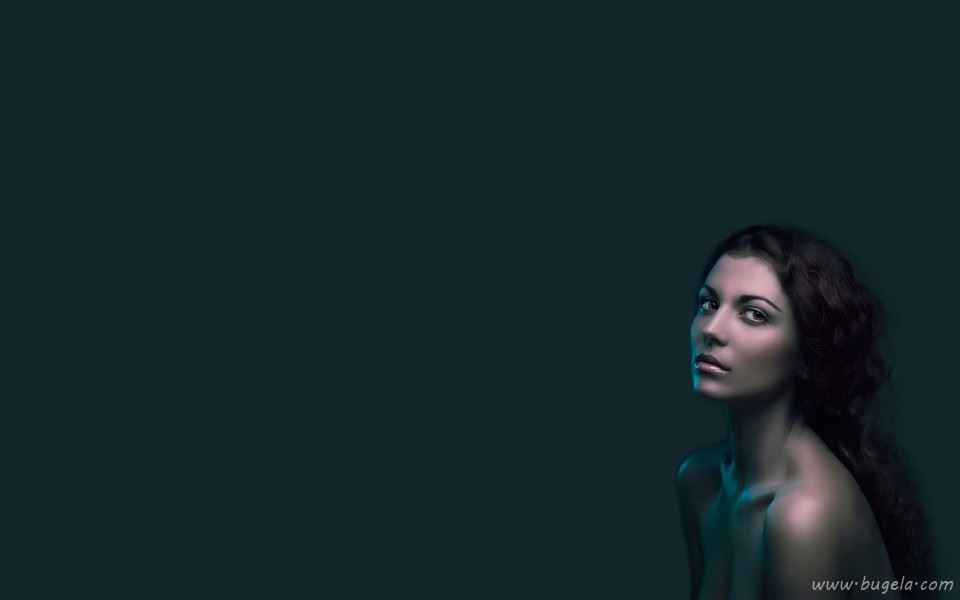 青春洋溢甜美白皙美女图片壁纸